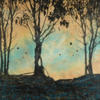 ..Seasonal Migration<br>Photo Encaustic<br>21 x 30 inches 